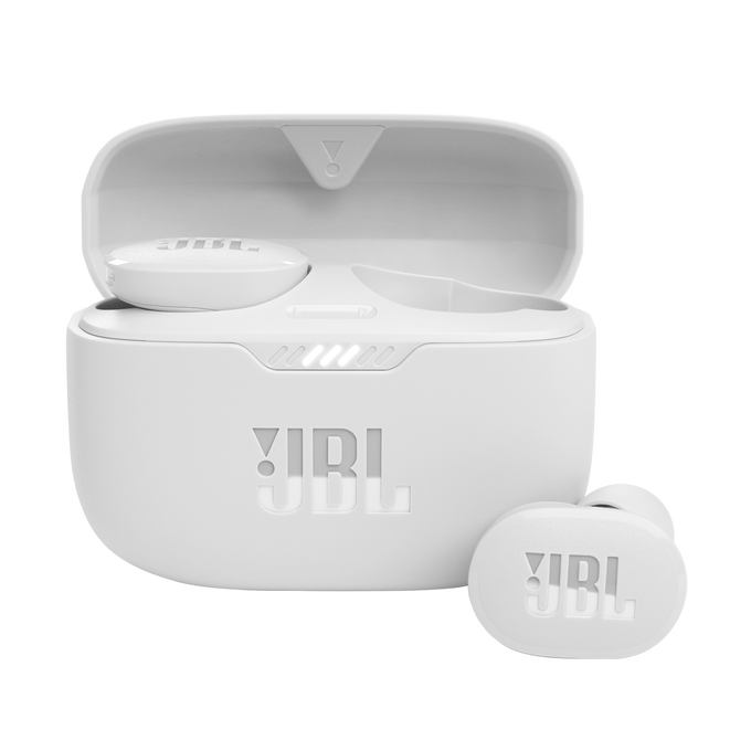 JBL Tune 130NC TWS - White - True wireless Noise Cancelling earbuds - Hero image number null